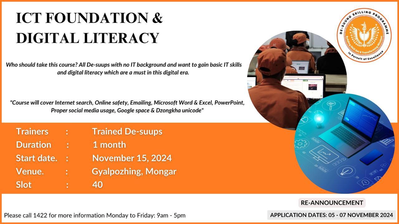 ICT Foundation & Digital Literacy